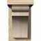 Ekena Millwork Yorktown Rough Sawn Corbel w/Backplate, Douglas Fir, 6"W x 10"D x 10"H COR06X10X10YOR01RDF - alternate 4